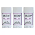 thumbnail image 1 of 3 Pack Desodorante Naturaldry Mujer Intense Bergamota En Barra 50g, 1 of 3