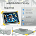 thumbnail image 5 of BESTSKI 7" AI Kids Tablet for Ages 3-12 — Android 16 with 20GB RAM and Parent Control, Gray, 5 of 7