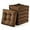 Brown, variant on SOPTY Set of 2 Tufted Patio Cushions, 4 Inch Thick Outdoor Chair Pads, Waterproof and High Elasticity, 21"X21" Square Deep Seat Cushion for Patio Furniture, 2 Pack Indoor Floor Cushion-2 piece-Beige