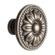 thumbnail image 2 of Perilla de cajón con diseño floral de bronce antiguo, tirador de tocador, perilla de puerta de cocina, herrajes, perillas de gabinete antiguas, 2 of 5