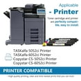 thumbnail image 2 of TK-8517 TK8517 Toner Cartridge (2-Pack, Black) - Lovn Compatible TK-8517K Toner Cartridge (Up to 30,500 Pages) Replacement for Kyocera Copystar CS-5052ci CS-6052ci & TASKalfa 5052ci 6052ci Printer, 2 of 7