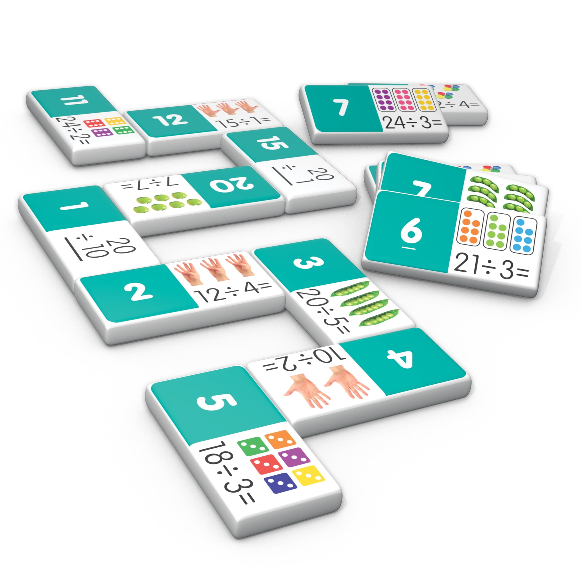 Junior Learning Division Dominoes Math