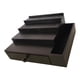 thumbnail image 1 of Expositor de perfumes para hombre, organizador multifuncional decorativo de madera. Negro, 1 of 8