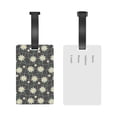 thumbnail image 5 of Sikiie Daisies Flowers Luggage Tags Privacy Cover ID Label Suitcase Tags Identifiers For School Bags,Suitcases, 5 of 7