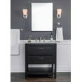 thumbnail image 5 of Miseno Mbc3023 Carlentini 30"H X 23"W Recessed Or Surface Mount Medicine Cabinet - Black, 5 of 7