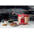 thumbnail image 5 of Restored Aroma Professional ARC-1230R Cool Touch Glass Lid, Food Steamer, Slow Cooker, Multicooker with 11 Preset Functions, Steam Tray, Measuring Cup, Rice Spatula, 20 Cooked, Red (Refurbished), 5 of 6