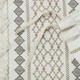 thumbnail image 4 of INK? Cotton Duvet Cover Mini Set King/Cal King/Ivory, 4 of 5