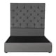 thumbnail image 2 of Box Base cama Queen Size + Cabecera Capri Gris, 2 of 6