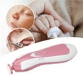 thumbnail image 1 of Lima de uñas eléctrica para bebés luz LED de pulido fino 6 en 1 Cortaúñas para bebés Durable Suave para adultos para bebés para uñas ANGGREK Otros, 1 of 8