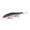 thumbnail image 2 of MInHoues Hard Fishing Minnow Lure 4.53", Realistic Swimming Bait for Freshwater Saltwater Tackle, 3D Eyes Artificial Swimbait Gear, Spring Father's Day Gifts for Men Anglers, 2 of 6