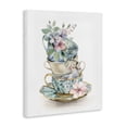 thumbnail image 2 of Stupell Industries French Country Floral Teacup Chinoiserie Canvas Art, 16 x 20, by Kim Allen, 2 of 8