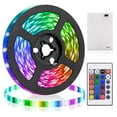 thumbnail image 2 of Skksst 16.4ft 150 LEDs Strip Lihgt Indoor Outdoor Waterproof RGB Color Changing Tape Light, 2 of 6