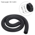 thumbnail image 2 of Manguera de Aspiradora Flexible EVA Uxcell, Diámetro Exterior de 32 mm, Longitud de 1M, Manguera de Recolección de Polvo Negra, 2 of 5
