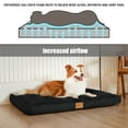 thumbnail image 2 of Exclusivo Mezcla Orthopedic Pet Bed for Medium Dogs, 36"X24" Black Dog Beds, Removable Washable Cover, 2 of 7