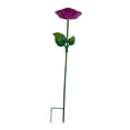 thumbnail image 5 of CarpNettore Flower Bird Feeder 25 inch Hummingbird Feeder for Outdoor Courtyard Backyard Purple, 5 of 9