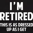 thumbnail image 3 of CafePress - I'm RETIRED Dark T Shirt - Men's Classic Graphic Cotton T-Shirt, 3 of 4