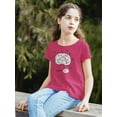thumbnail image 2 of Cute Little Ram Face T-Shirt Juniors -Image by Shutterstock,  x-Small, 2 of 4