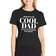thumbnail image 6 of Funny Dad T-Shirt, Behind Every Cool Dad Is An Even 
Cooler Daughter Graphic Tee, 
Fathers Day Funny Gift From Daughter, 6 of 9