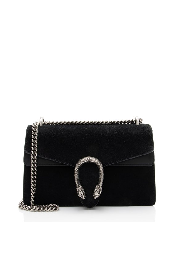 Pre-Owned Gucci Suede Dionysus Medium Shoulder Bag