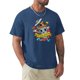 thumbnail image 5 of Camisetas casuales para hombre, cuello redondo, algodón puro, Braveheart William, manga corta, 5 of 7