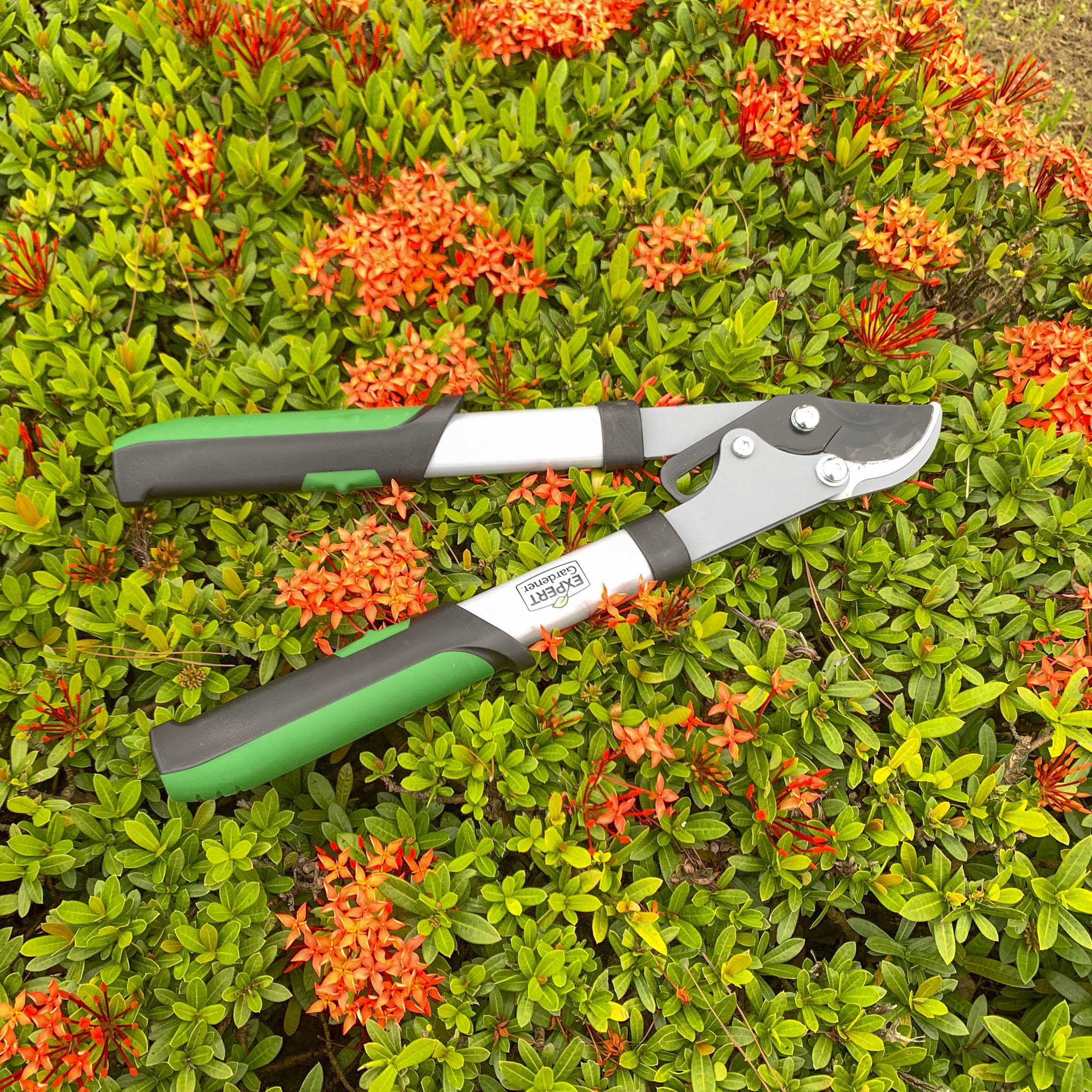 Expert Gardener 15-Inch Lopper, Lightweight and Durable with Ergonomic Grips