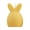 Yellow, variant on Blue Blue Bunny Shaped Candle For Easter Celebration And Gift Giving Soy Wax With Pleasant Aroma For Ambiance