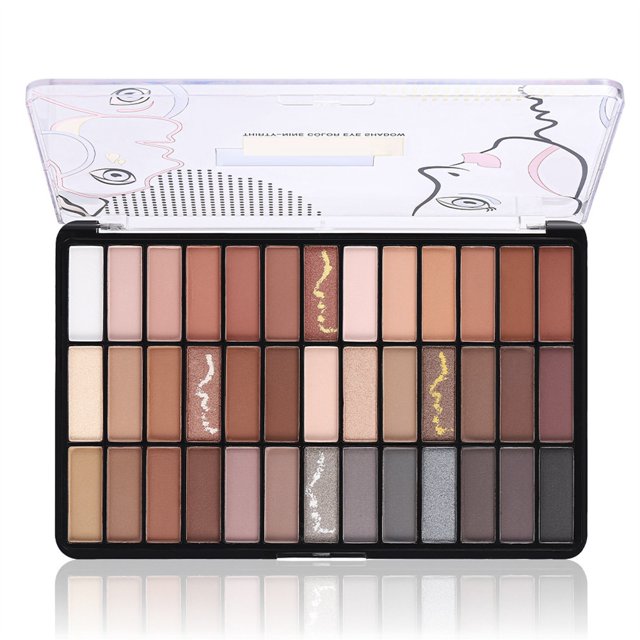 Eyeshadow Spotlight Eyeshadow 39 Color Eye Shadow Makeup Pallet Highly Pigmented Colorful Powder Long Lasting Waterproof Eye Shadow, Eyeshadow for Women
