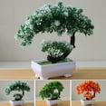 thumbnail image 2 of ARTIFICIAL PLANT BONSAI FAKE POTTED FLOWER HOME GARDEN DECOR ORNAMENT GIFT, 2 of 4