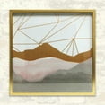 thumbnail image 2 of Watercolor Mountains Shadowbox - Blush, 2 of 3