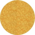 thumbnail image 1 of Ahgly Company Machine Washable Indoor Square Transitional Deep Yellow Area Rugs, 3' Square, 1 of 7