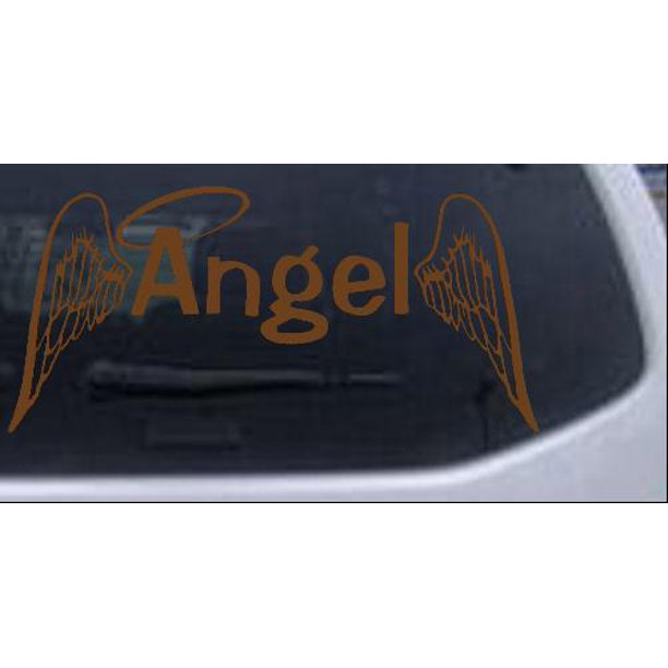 Angel With Wings Car or Truck Window Decal Sticker