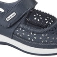 thumbnail image 3 of Boulevard Womens Wide Fitting Window Back Punched Bar Shoes, 3 of 4