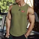 thumbnail image 4 of 2024 Nueva camiseta sin mangas deportiva de fitness para entrenamiento físico de hombres, camiseta sin mangas de secado rápido para hombres, camiseta sin mangas para correr de verano, 4 of 5