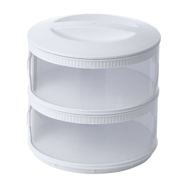 Couvercles Boîte de Rangement Empilable pour Vaisselle Pot de Garde-Manger Comptoir Support de Bouteille Assaisonnement Bol Assiette de Service