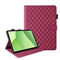 thumbnail image 3 of for OnePlus Pad Lite/Oppo Pad SE 11 inch Case, Rhombus Pattern Multiple Viewing Angles Stand Slim Folio Cover (Red), 3 of 6