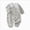 D86-Silver, variant on 6-9 Months Newborn Baby Romper Spring Fall Long Sleeve Cotton Crawling Outfit Bodysuit Warm Home Wear Silver