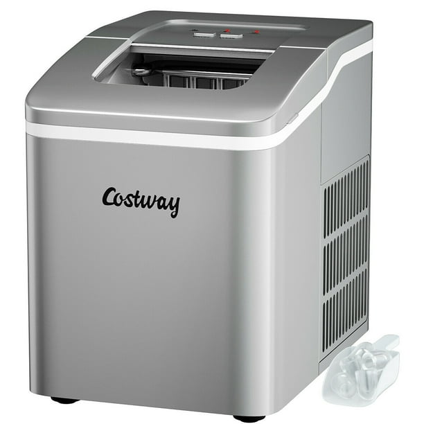 Costway Portable Ice Maker Machine Countertop 26Lbs/24H Selfcleaning w