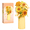 Yellow, variant on WAAYEE Flower Building Blocks Set with Vase, Artificial Bouquet Kit Creative Gift for Mom, Mother’s Day Birthday Anniversary Present for Women Girls