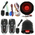 thumbnail image 3 of 1 juego de sistema de alarma de seguridad para coche, arranque remoto universal, cierre centralizado, sistema antirrobo, alarma de coche de fácil instalación para una mayor seguridad del vehículo, 3 of 7