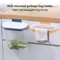 thumbnail image 3 of Garbage Bag Holder With Lid Wall Mounted Detachable Space Saving Strong Load-bearing Plastic Trash Bag Organizer Rack Kitchen Supplies, 3 of 5