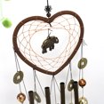 thumbnail image 3 of Carillon Éolien Multi-Tubes Dreamcatcher Pendentif Décoratif Ancre Cœur Style Moderne Simple (Amour), 3 of 6