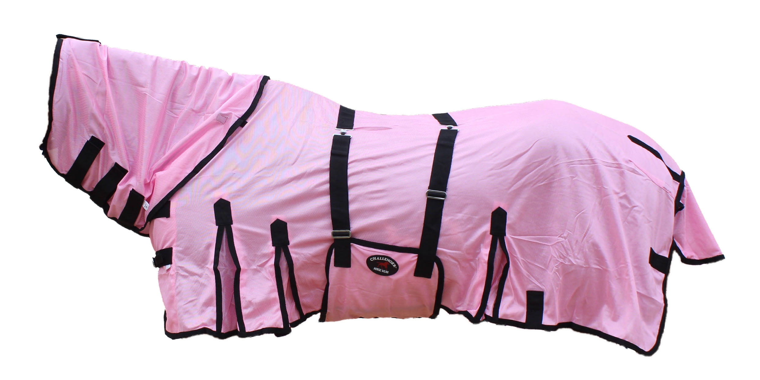 76" Horse Mesh Summer Sheet Spring Airflow Neck Pink 73128