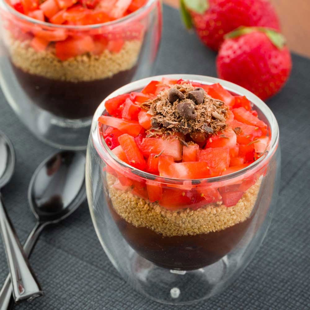 Forma 3 oz Round Glass Espresso Dessert Cup - Double Wall - 2 1/2" x 2 1/2" x 2 1/2" - 10 count box