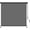 Dark Grey, variant on Jane Stone 8'W x 8'H Rectangle 22% Polyester & 78% PVC Cordless Roll up Outdoor Roller Shade,95% UV Protection for Porch,Mocha