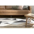 thumbnail image 5 of Well Woven Eterena Grey Tribal Triangles Abstract Geometric Pattern Area Rug 8x10 (7'10" x 9'10"), 5 of 8