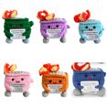 thumbnail image 1 of Lindo Crochet Contenedor Basura Fuego Apoyo Emocional Regalos Divertidos () Verde, 1 of 9