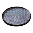 thumbnail image 1 of Bandeja de cristal con forma de flor de begonia, bandeja organizadora de joyas, bandeja para mesa de café, bandeja para refrigerios para mesa de café, 35 cm x 35 cm x 24 cm, 1 of 8