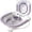 Purple, variant on Sitz Bath, Unisex Sitz Bath for Toilet, Sitz Bath for Hemorrhoids, Sitz Bath Soak Tub, Sitz Bath Postpartum Care, Home Use Portable for Easy Storage – (Purple Manual)