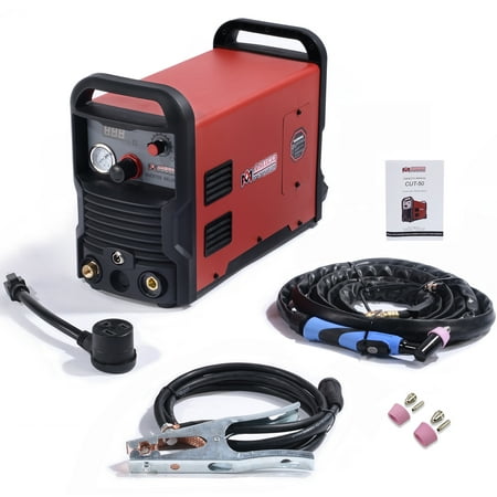 50 Amp Plasma Cutter Colossal Tech. 3/4 in. Clean Cut 110/230V Compatible DC Inverter Cutting (Best Small Plasma Cutter)