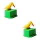 thumbnail image 1 of Wosthever Caja de palillos Caja de almacenamiento de palillos Dispensador automático Forma de pájaro ABS Type5 NO5, 1 of 6